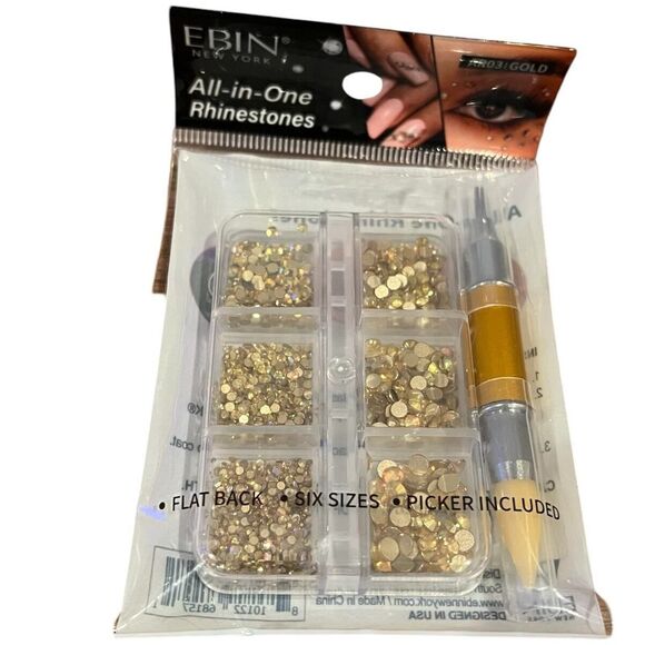 All-In-One Rhinestone EBIN New York Coachella  Festivals Party clubs arenas - Picture 1 of 2